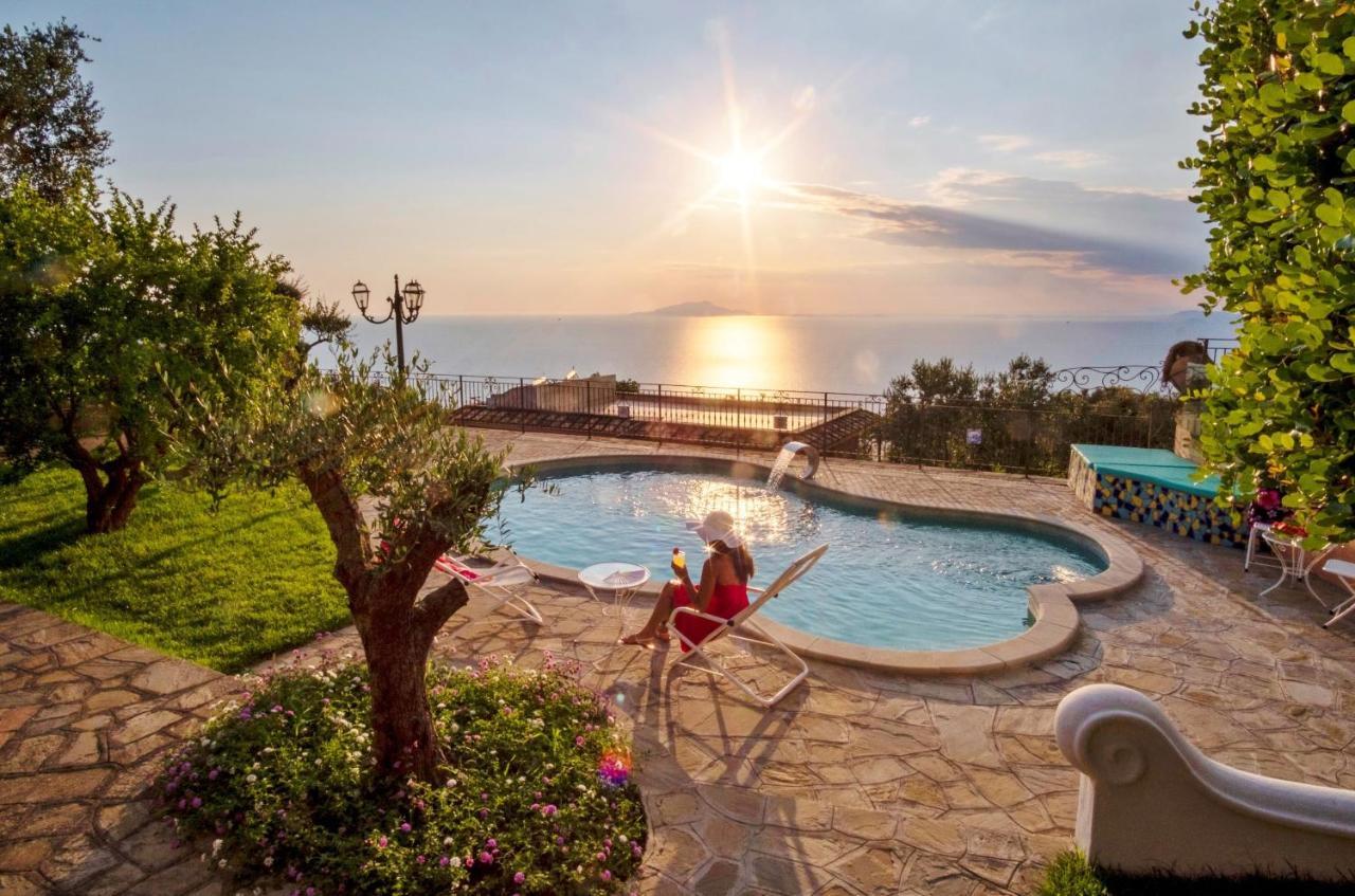 Villa Marika - Private Heated Pool Massa Lubrense Kültér fotó