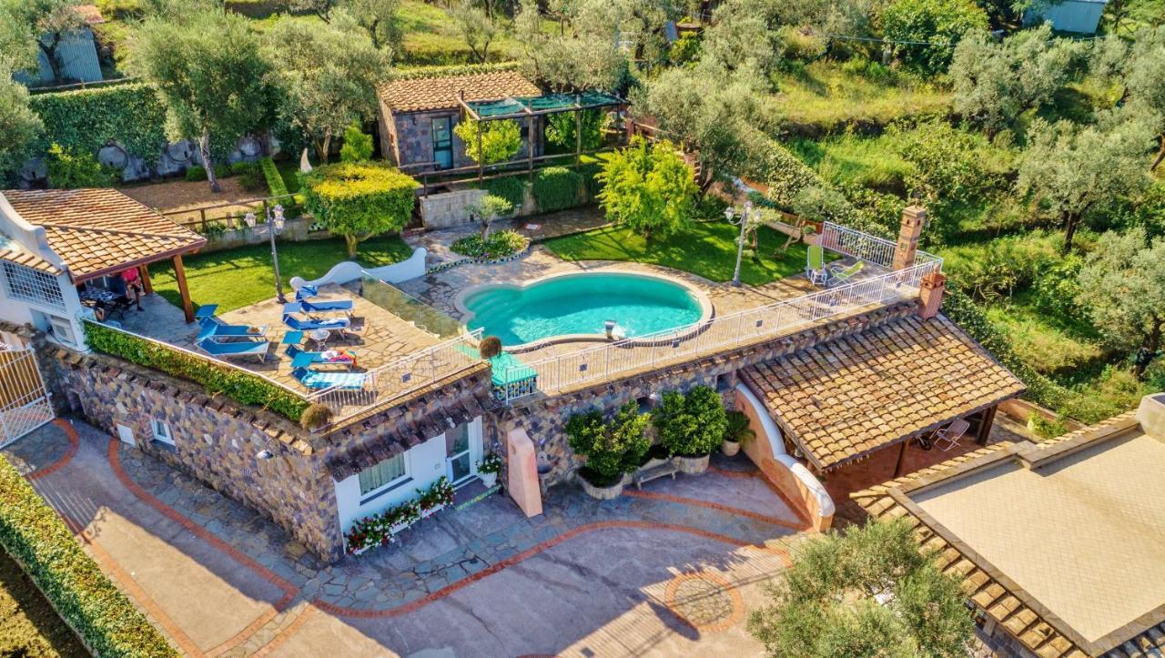 Villa Marika - Private Heated Pool Massa Lubrense Kültér fotó